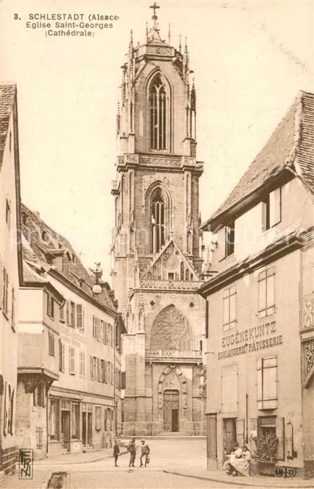 Schlestadt Eglise Saint-Georges Cathedrale