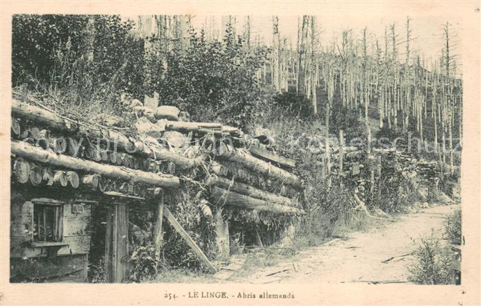 Le Linge Orbey Abris allemands