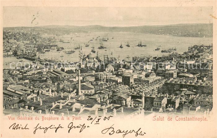 Bosphore Vue Generale du Bophore et le Pont