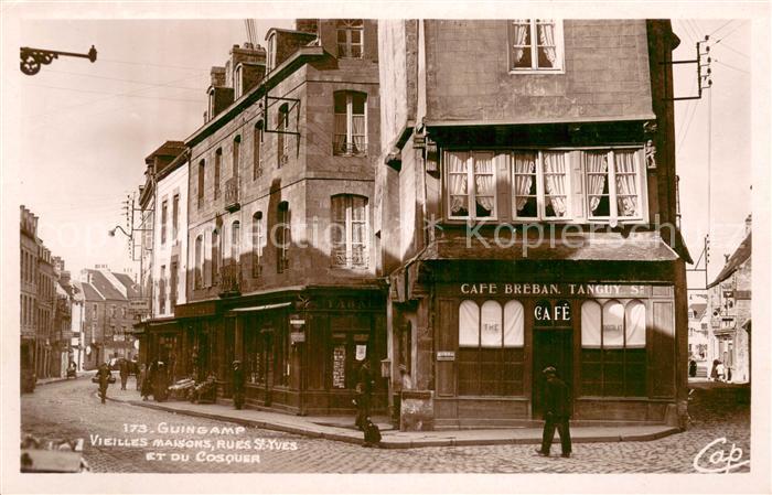 Guingamp 22 Vieilles Maisons Rues St.Yves et du Cosquer