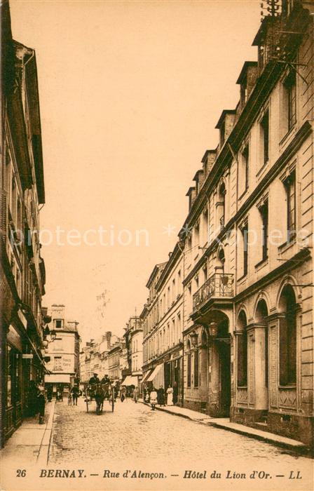 Bernay 27 Rue d Alencon - Hotel du Lion d Or