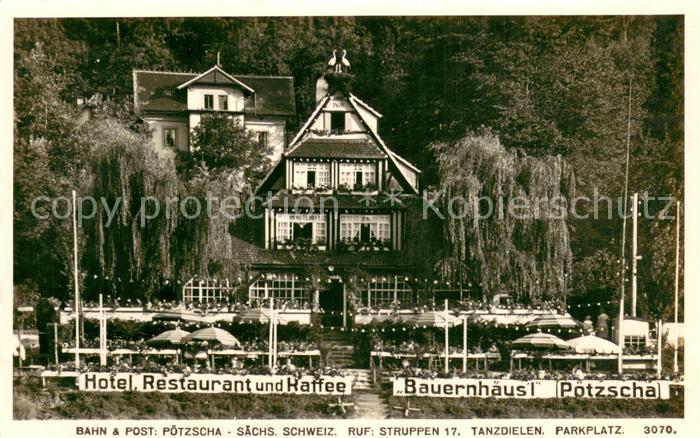 Poetzscha Wehlen Hotel-Restaurant Bauernhaeusl Aussenansicht
