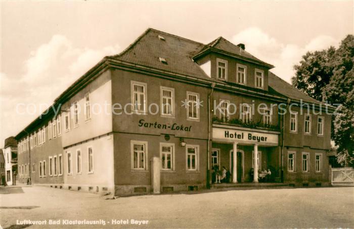 Bad Klosterlausnitz Hotel Beyer Aussenansicht