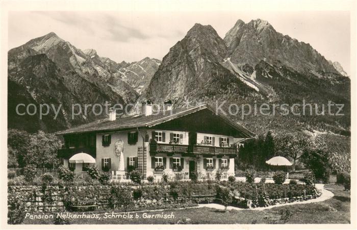 Schmoelz Grainau Pension Nelkenhaus Aussenansicht
