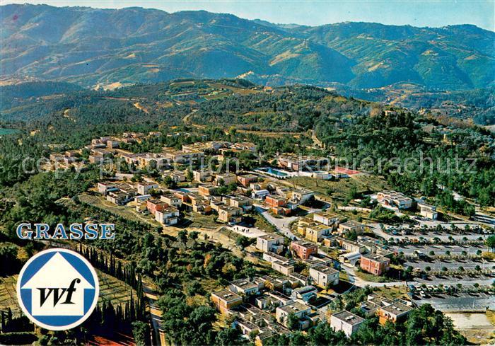 Grasse Alpes Maritimes Fliegeraufnahmen Village Vacances Families Vue generale