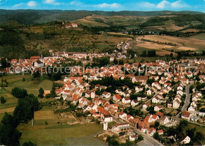 Reichelsheim Odenwald Fliegeraufnahme Teilansicht