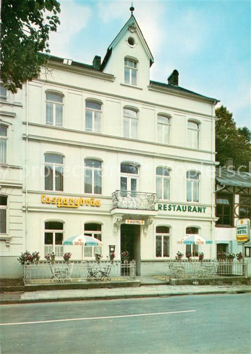 Adenau Ahrweiler Rheinland-Pfalz Bahnhofs-Hotel Aussenansicht