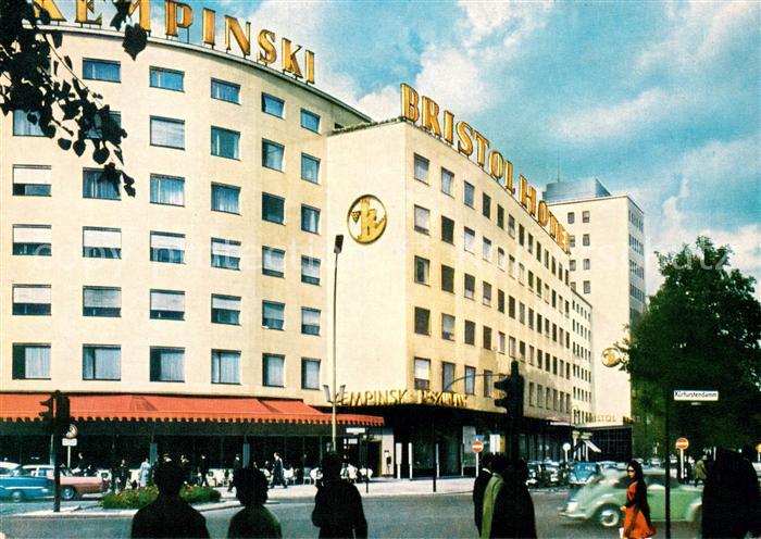 BERLIN  CITY Bristol Hotel Kempinski Aussenansicht