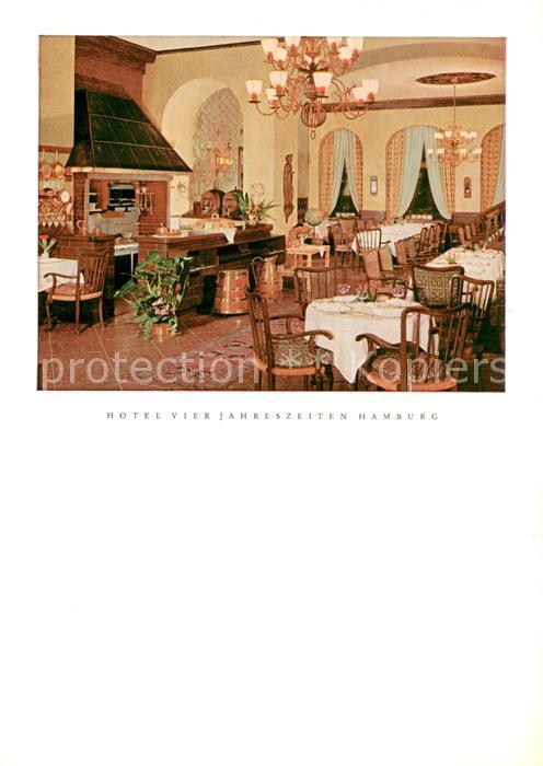 HAMBURG  CITY Hotel Vier Jahreszeiten Innenansicht