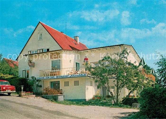 Sulz Neckar Hoehencafe Schoenblick Aussenansicht