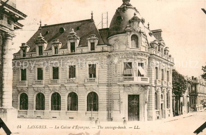 Langres 52 La Caisse d Epargne