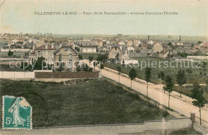 Villeneuve-le-Roi Parc de la Faisanderie Avenue Caroline Therese