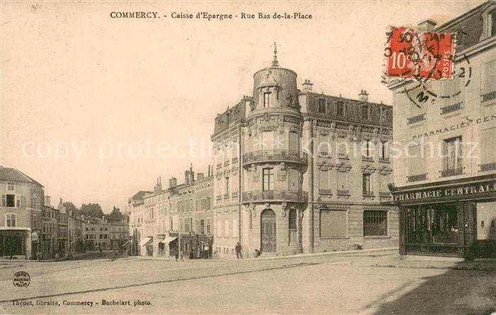 Commercy 55 Meuse La Caisse d’Epargne Rue Bas de la Place
