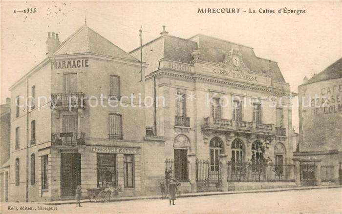 Mirecourt 88 La Caisse d Epargne