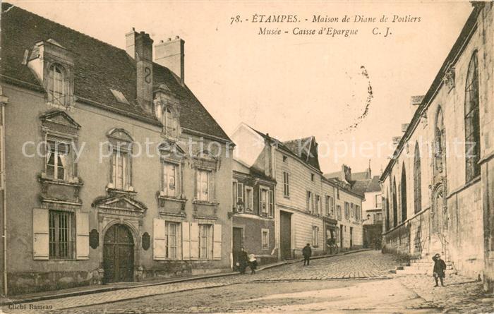 Etampes 91 Maison de Diane de Poitiers Musee Caiss