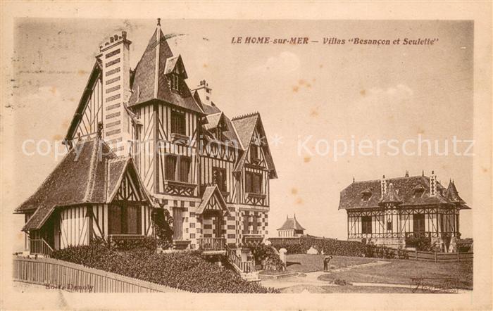 Le Home-sur-Mer Merville-Franceville-Plage 14 Villas Besancon et Seulette