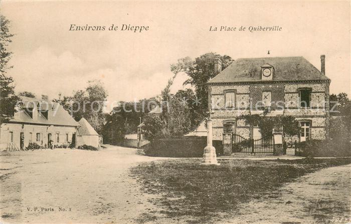 Dieppe 76 La Place de Quiberville