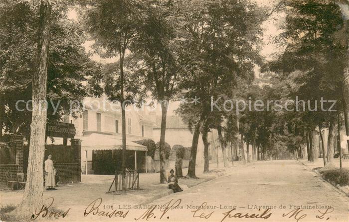 Moret-sur-Loing Les Sablons Avenue de Fontainebleau