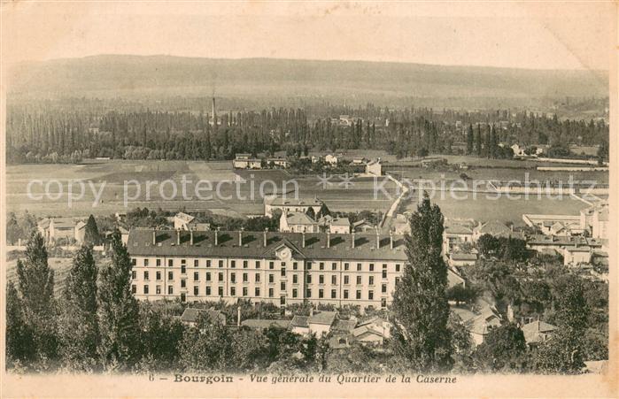 Bourgoin-Jallieu Vue generale du Quartier de la Caserne