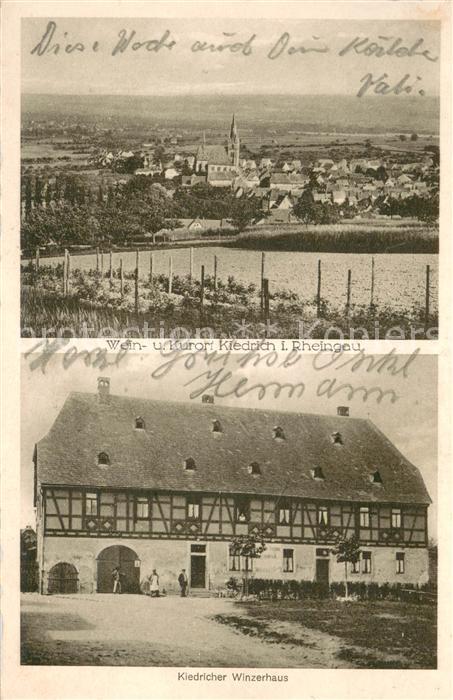 Kiedrich Panorama Kiedricher Weinhaus