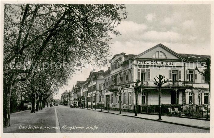 Bad Soden  Taunus Koenigsteiner Strasse Hotel Colloseus