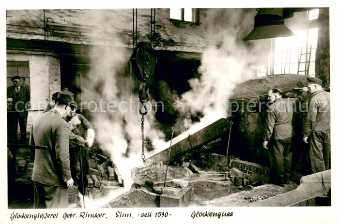 Sinn Hessen Glockengiesserei Gebr Rincker Glockenguss