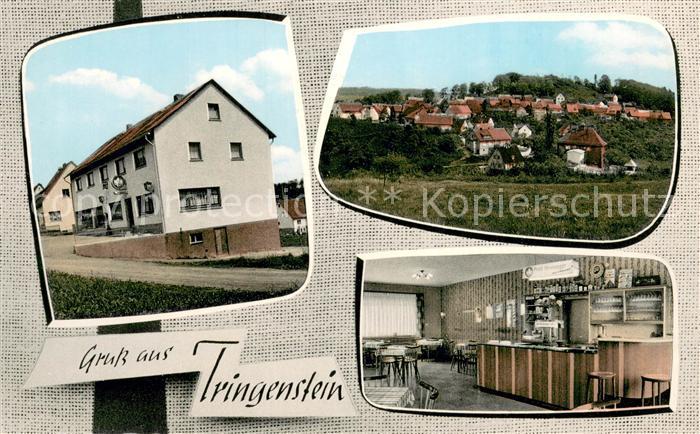 Tringenstein Gasthaus Zur Bergklause Panorama Gastraum