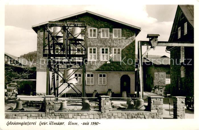 Sinn Hessen Glockengiesserei Gebr Rincker