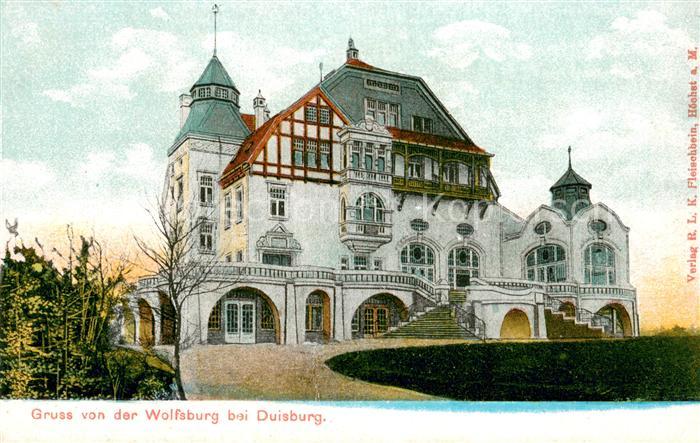 Duisburg  Ruhr Die Wolfsburg