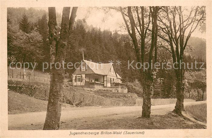 Brilon Hochsauerlandkreis NRW Jugendherberge Brilon Wald
