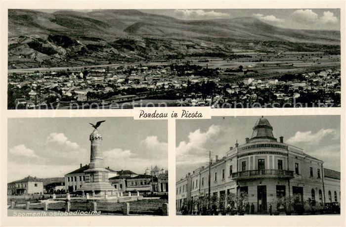 Pirot Serbia Panorama Spomenik oslobodiocima