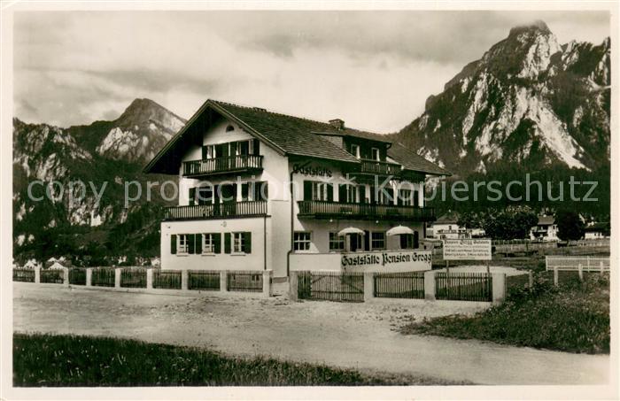 Fuessen Allgaeu Gaststaette Pension Gregg