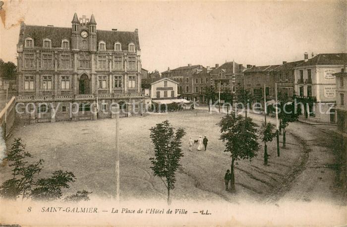Saint-Galmier Place de l’Hotel de Ville