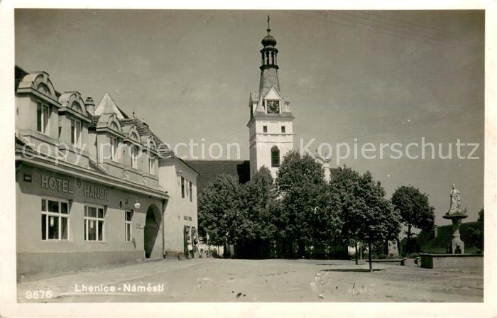 Lhenice-Namesti Czechia Hotel Hansa Kirche