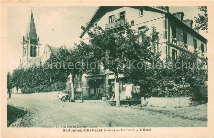 Saint-Just-en-Chevalet La Poste l_Hotel