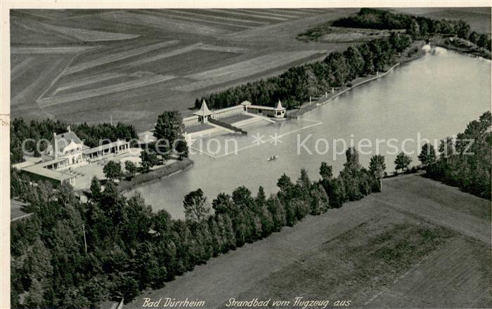Bad Duerrheim Fliegeraufnahme mit Strandbad