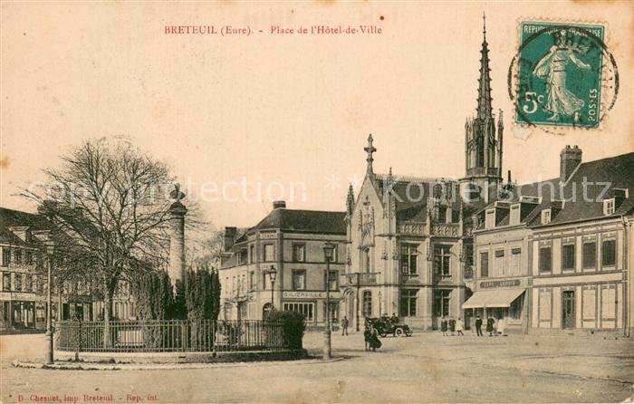 Breteuil 27 Eure Place de l’Hotel de Ville