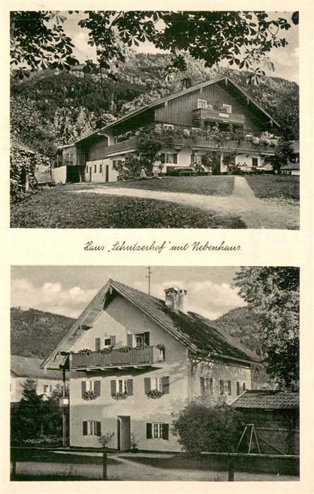Bad Heilbrunn Haus Schutzerhof mit Nebenhaus