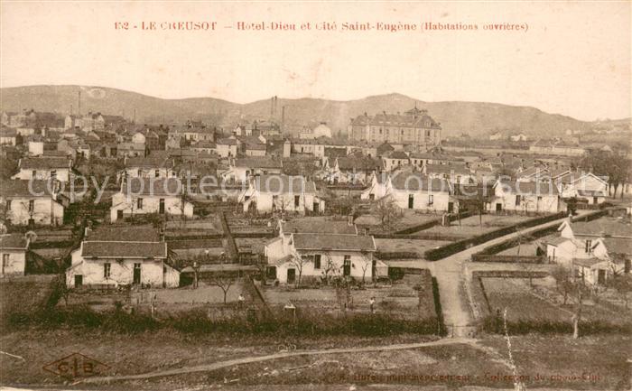 Le Creusot 71 Hotel Dieu et Cite Saint Eugene