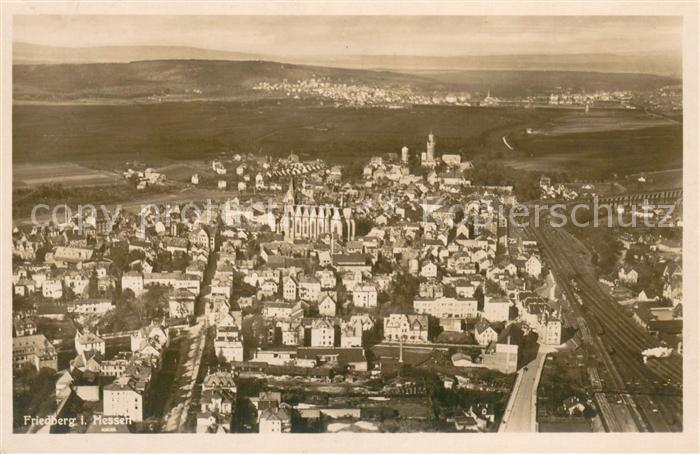 Friedberg Hessen Fliegeraufnahme