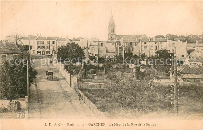 Garches 92 Le Haut de la Rue de la Station