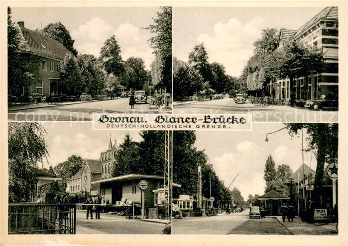Gronau Westfalen Glaner Bruecke Deutsch Hollaendische Grenze Grenz Restaurant Ve