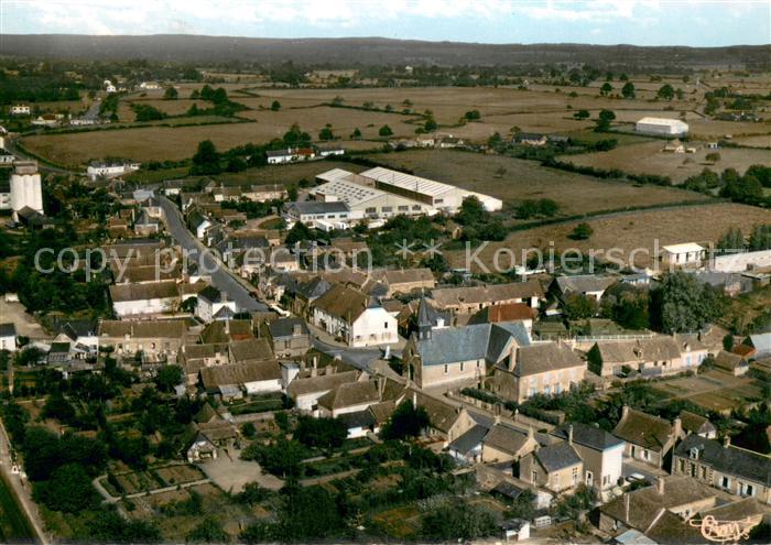 La Guierche Vue generale aerienne