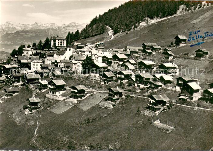 Saint-Luc Val d’Anniviers Vue aerienne