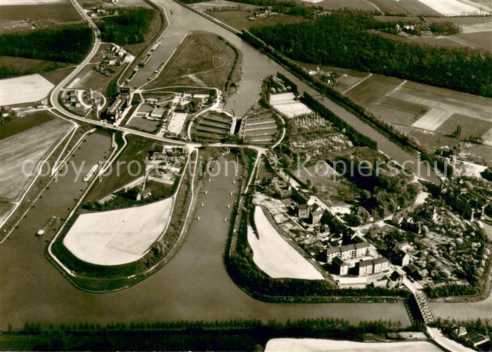 Henrichenburg Schiffshebewerk Fliegeraufnahme
