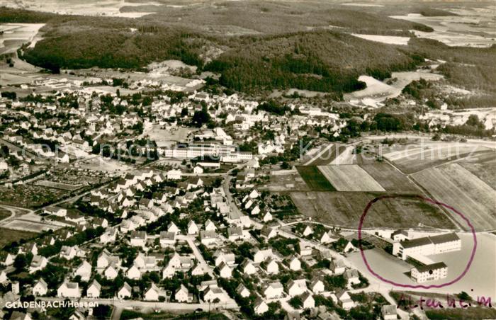 Gladenbach Hessen Fliegeraufnahme