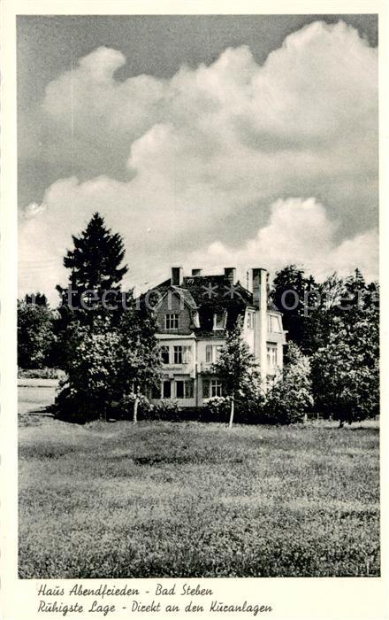 Bad Steben Haus Abendfrieden