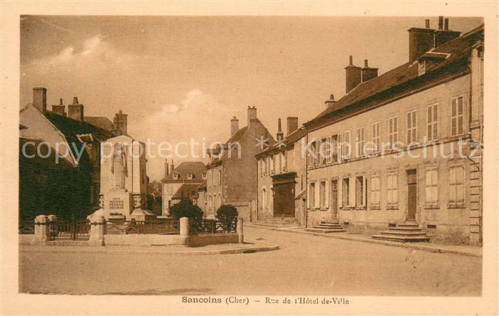 Sancoins Rue de l’Hotel de Ville
