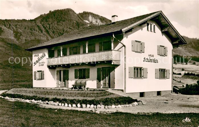 Nesselwang Allgaeu Bayern Haus Schoenblick