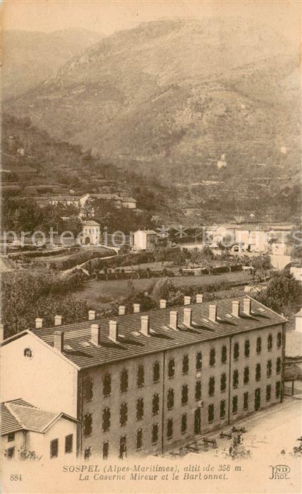 Sospel La Caserne Mireur et le Bartonnet